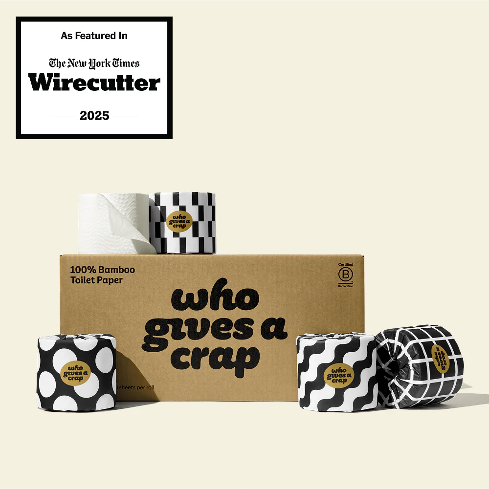 100% Bamboo Toilet Paper