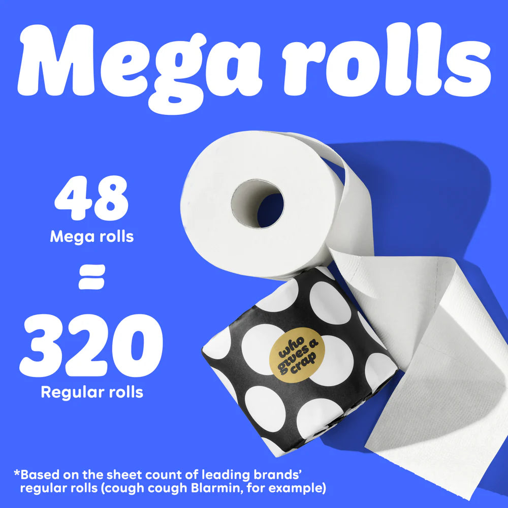 100% Bamboo Toilet Paper